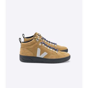 Veja RORAIMA SUEDE Men's High Tops Brown | CA 110UZG